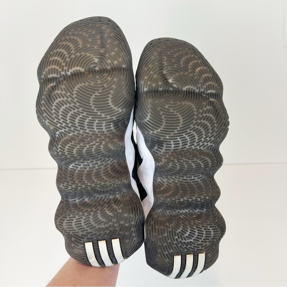 Adidas Exhibit B Candace Parker Mid Basketball Shoes Carbon Black Size 8 - Picture 6 of 9